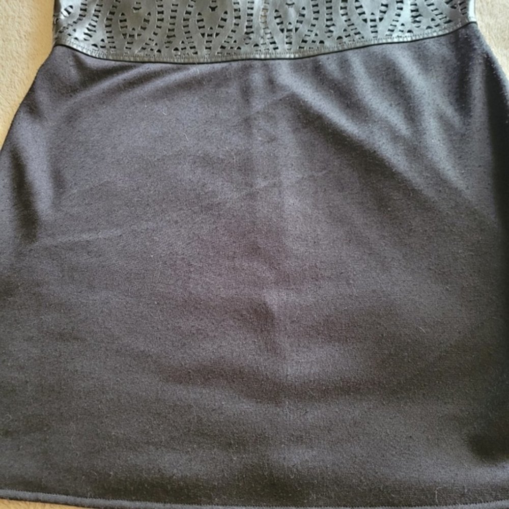 House of Harlow 1960 pleather cutout dress size large - Picture 10 of 16